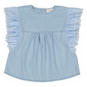 Louis Louise - Jasmin Denim bluz | Mavi