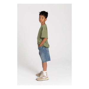 Smallable Kid - Nils Organik pamuklu T-shirt | Açık haki