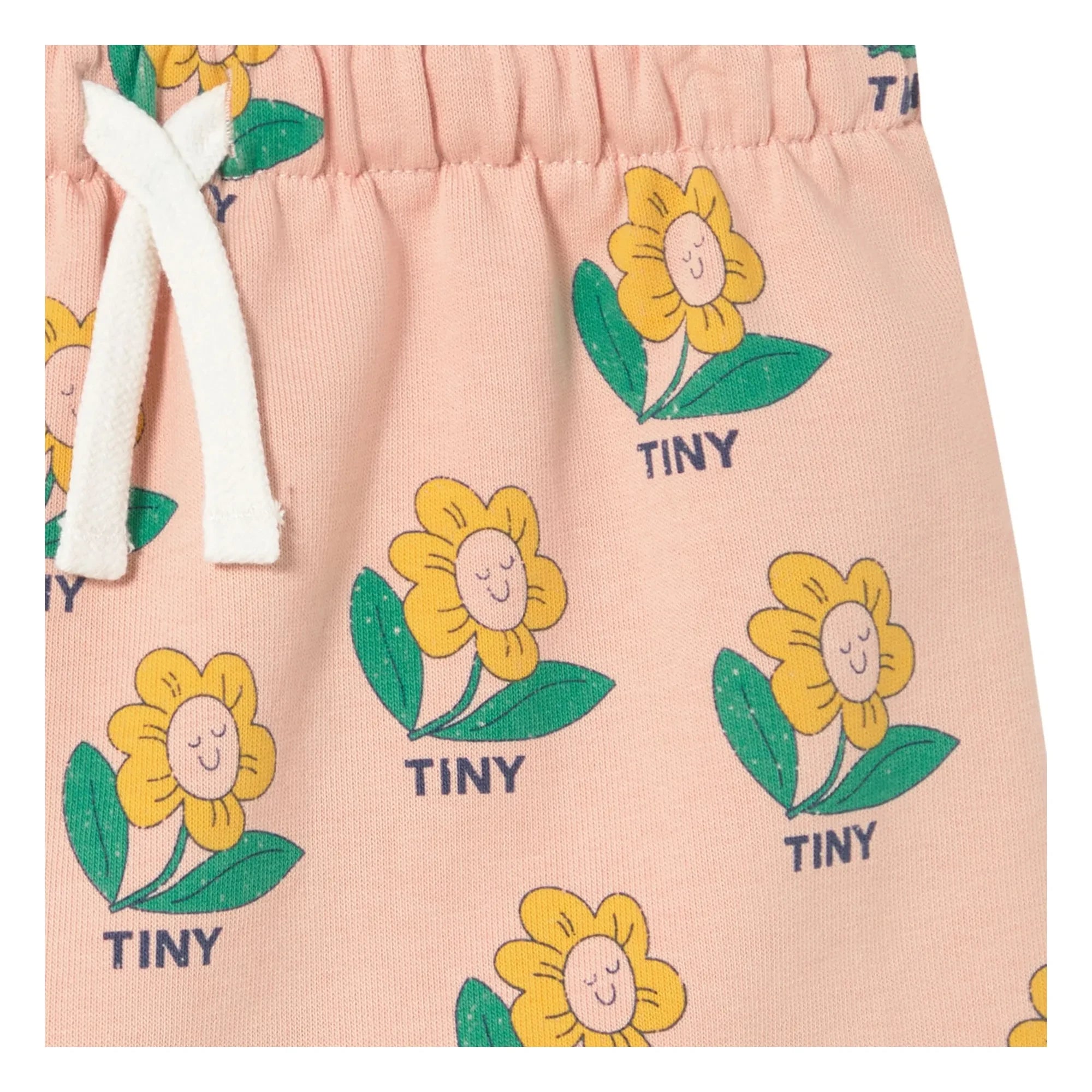 Tinycottons - Organik pamuk çiçek desenli etek | Pembe