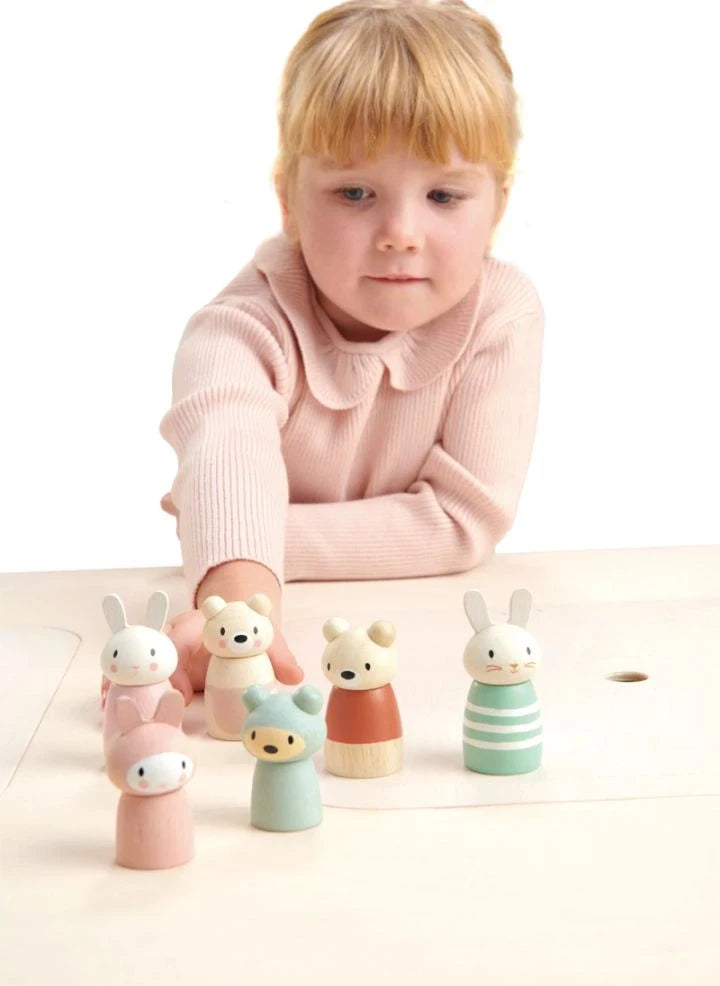 Tender Leaf Toys - عائلة الأرانب
