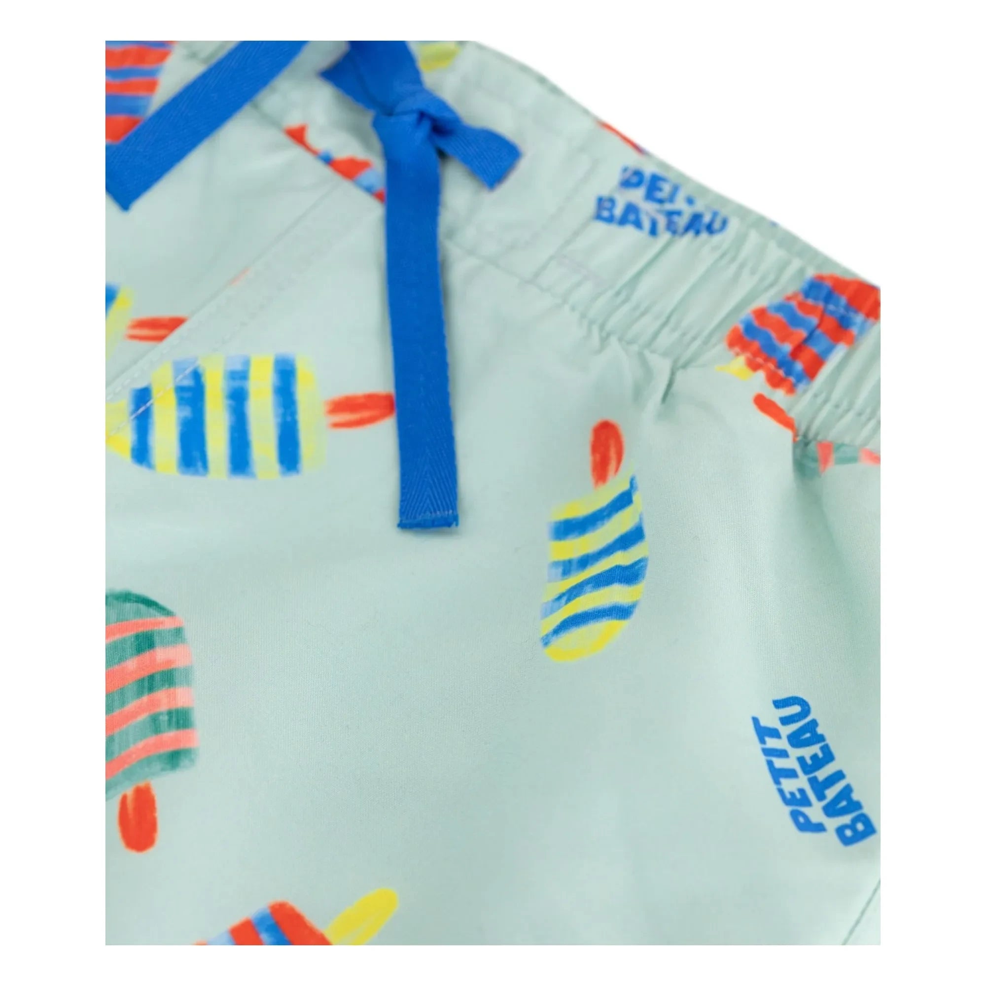 Petit Bateau - Glaces Geri Dönüştürülmüş Elyaf Yüzme Şortu | Turkuaz