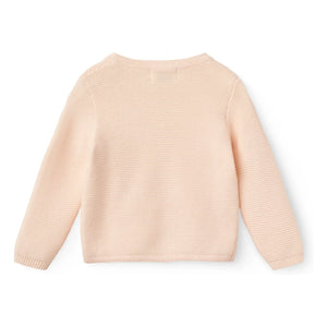 Copenhagen Colors - Organik Pamuklu Cache-Coeur Hırka | Lychee Pink