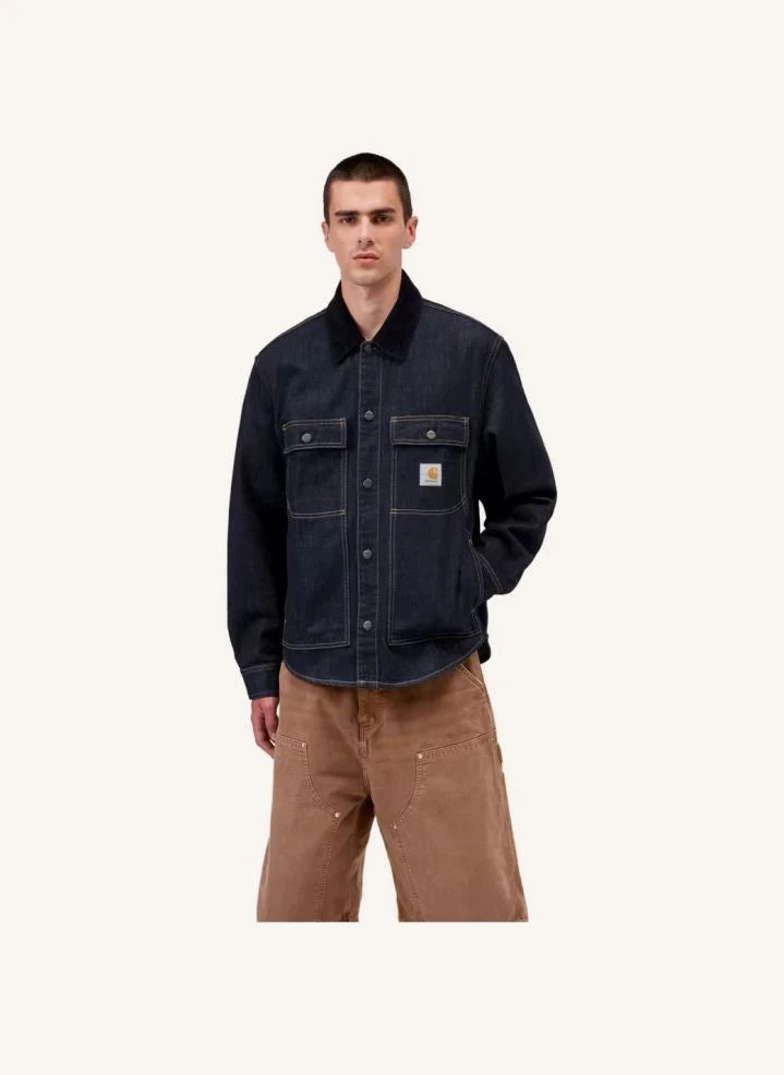 Carhartt WIP - Oakland Denim Overshirt | Gri mavi