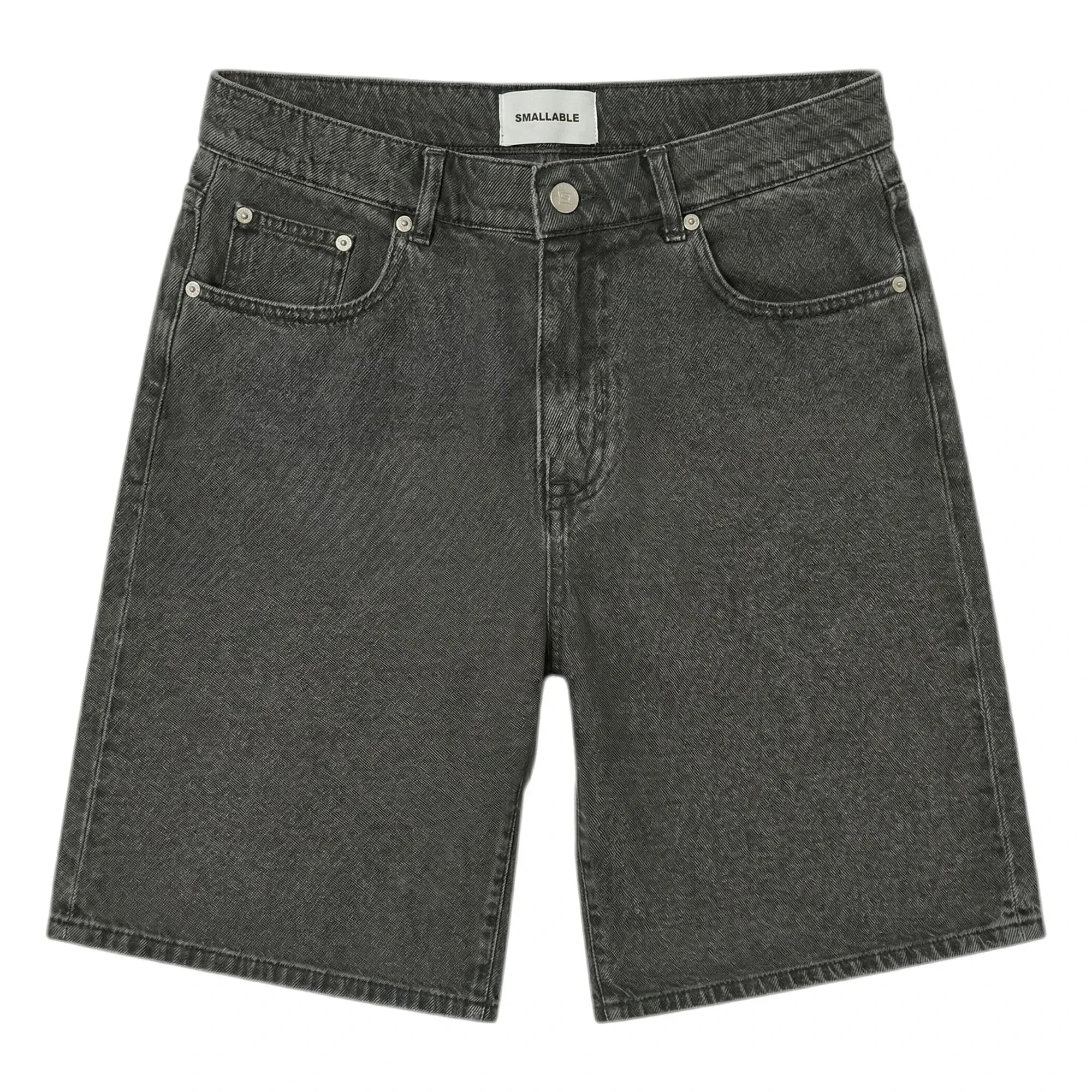 Smallable Woman - Paola Denim Bermuda Şort | Denim gri