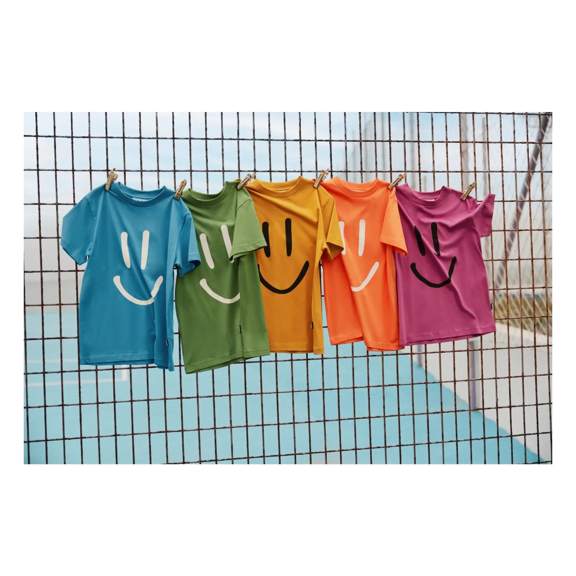 Molo - Roxo Smile organik pamuk T-shirt | Yeşil
