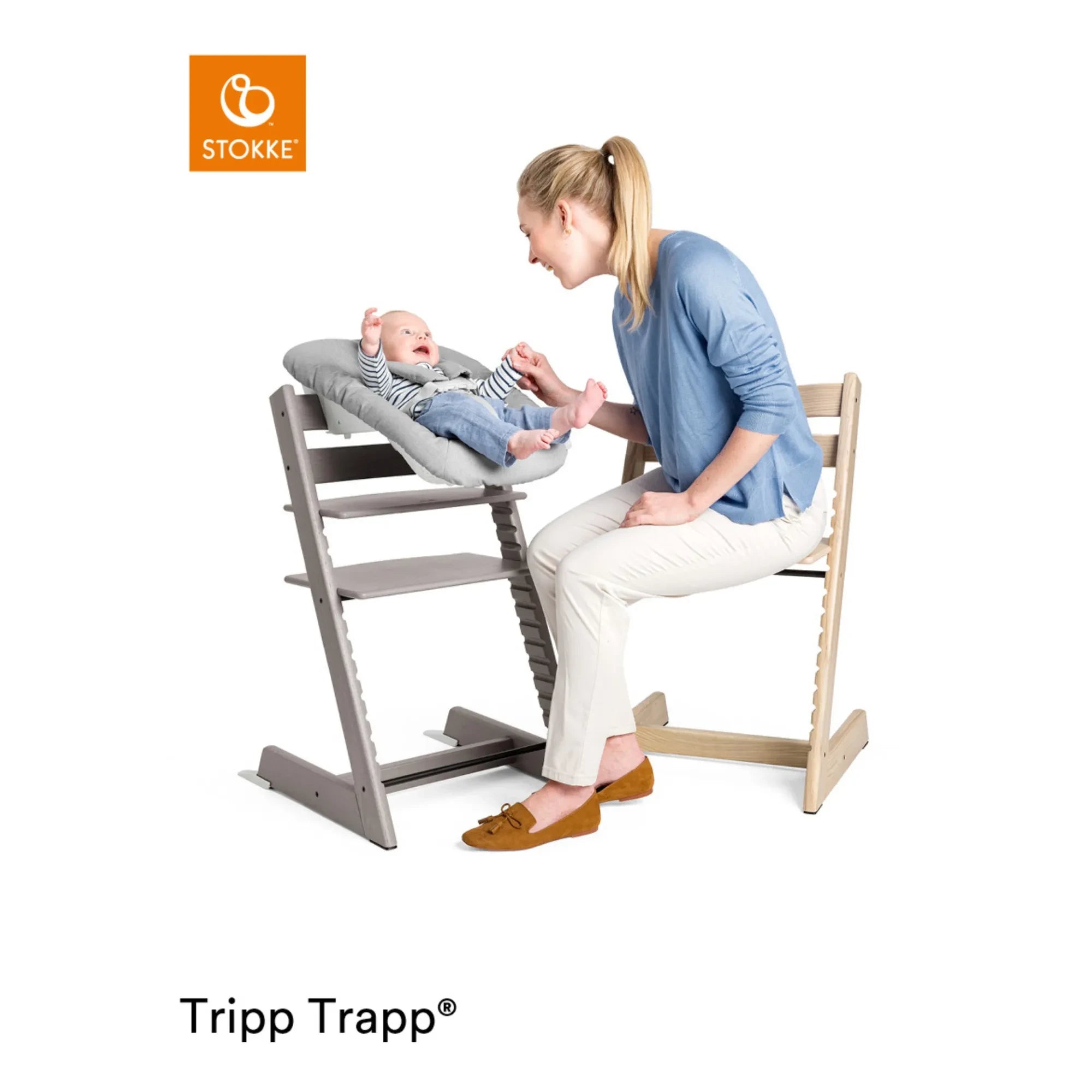 Stokke® - Tripp Trapp® Kayın Ağacından Mama Sandalyesi