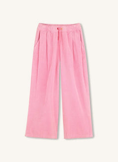 Kenzo - Kadife Lastikli Pantolon | Şeker Pembe