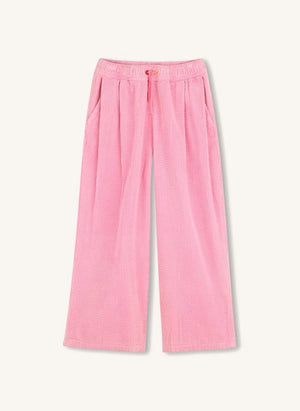 Kenzo - Kadife Lastikli Pantolon | Şeker Pembe