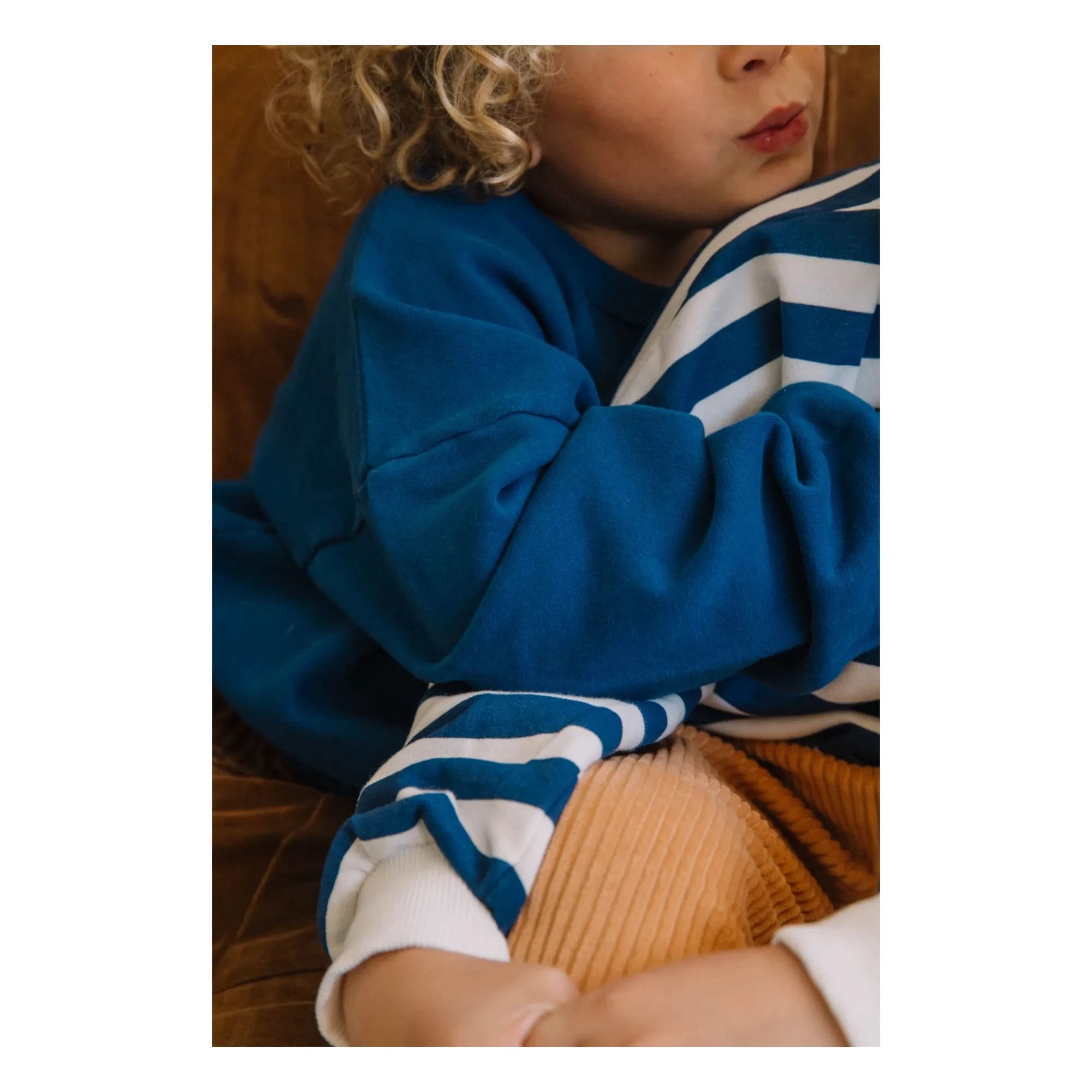 We Are Kids - Tony Futbol Sweatshirt Organik pamuk | Gece mavisi