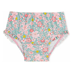 Petit Bateau - Çiçek Desenli Bikini Altı | Turkuaz
