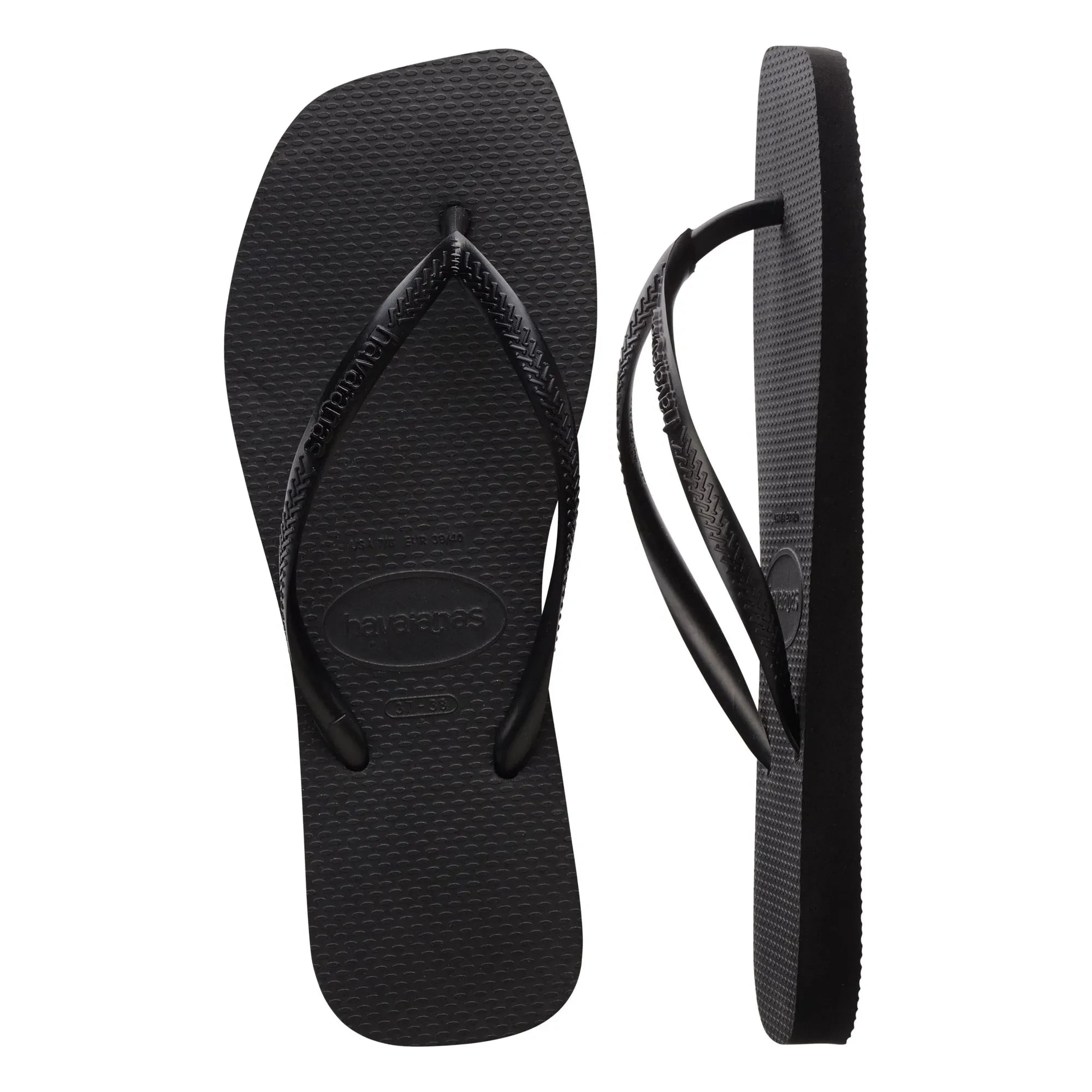 Havaianas - Slim Kare Terlik | Siyah