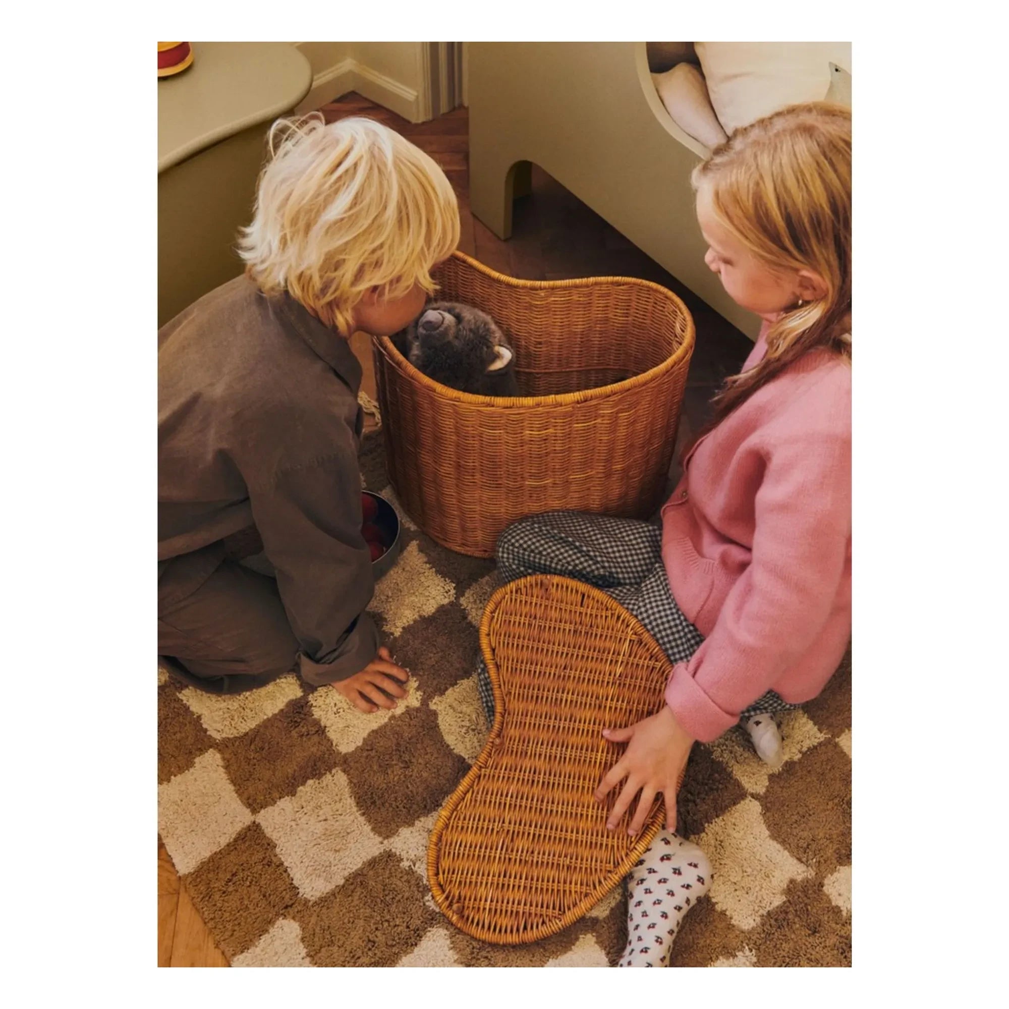 Ferm Living Kids - Mara halıları | Kahverengi