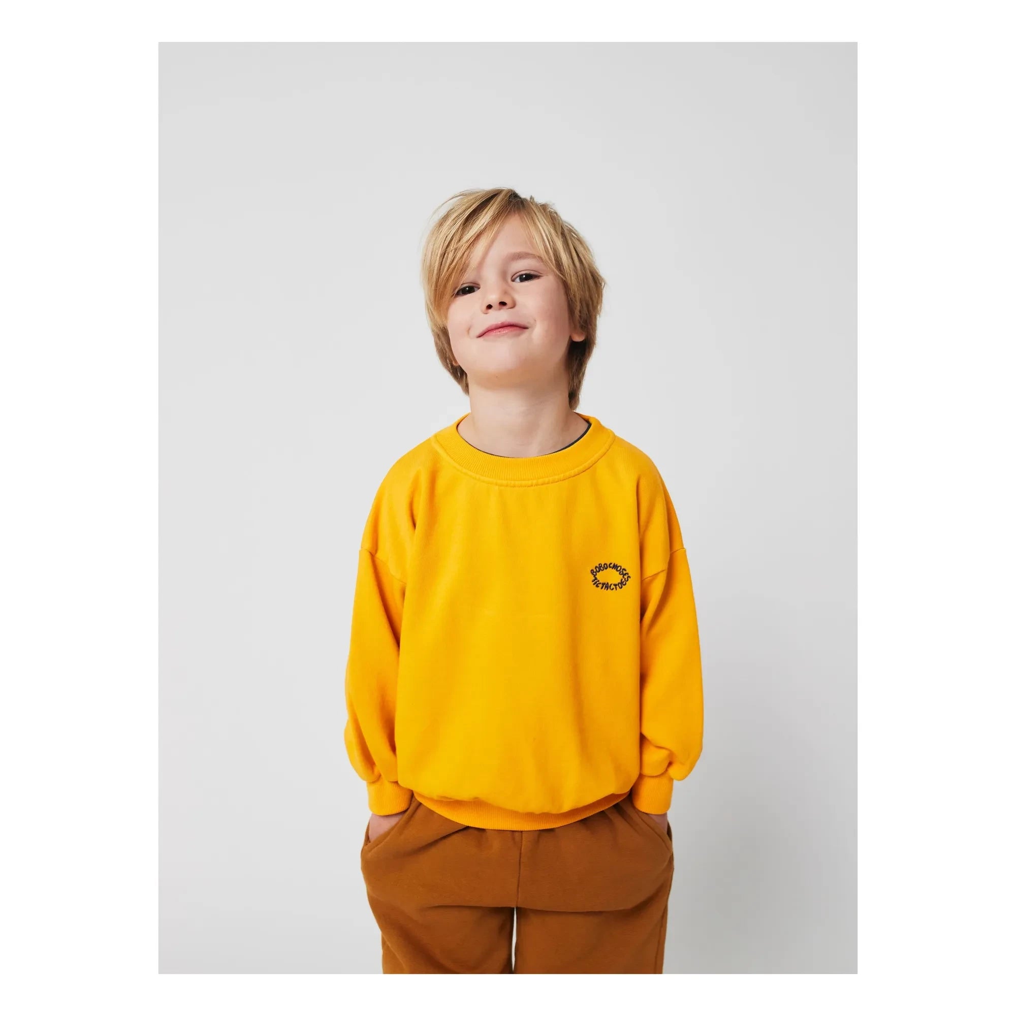 Bobo Choses - Sweat Brush Organik Pamuk | Sarı