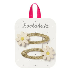 Rockahula Kids - 2'li Papatya Çiçeği Toka Seti | Altın