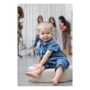Lililotte - Charly tulum Tencel Organik Pamuk | Denim mavi