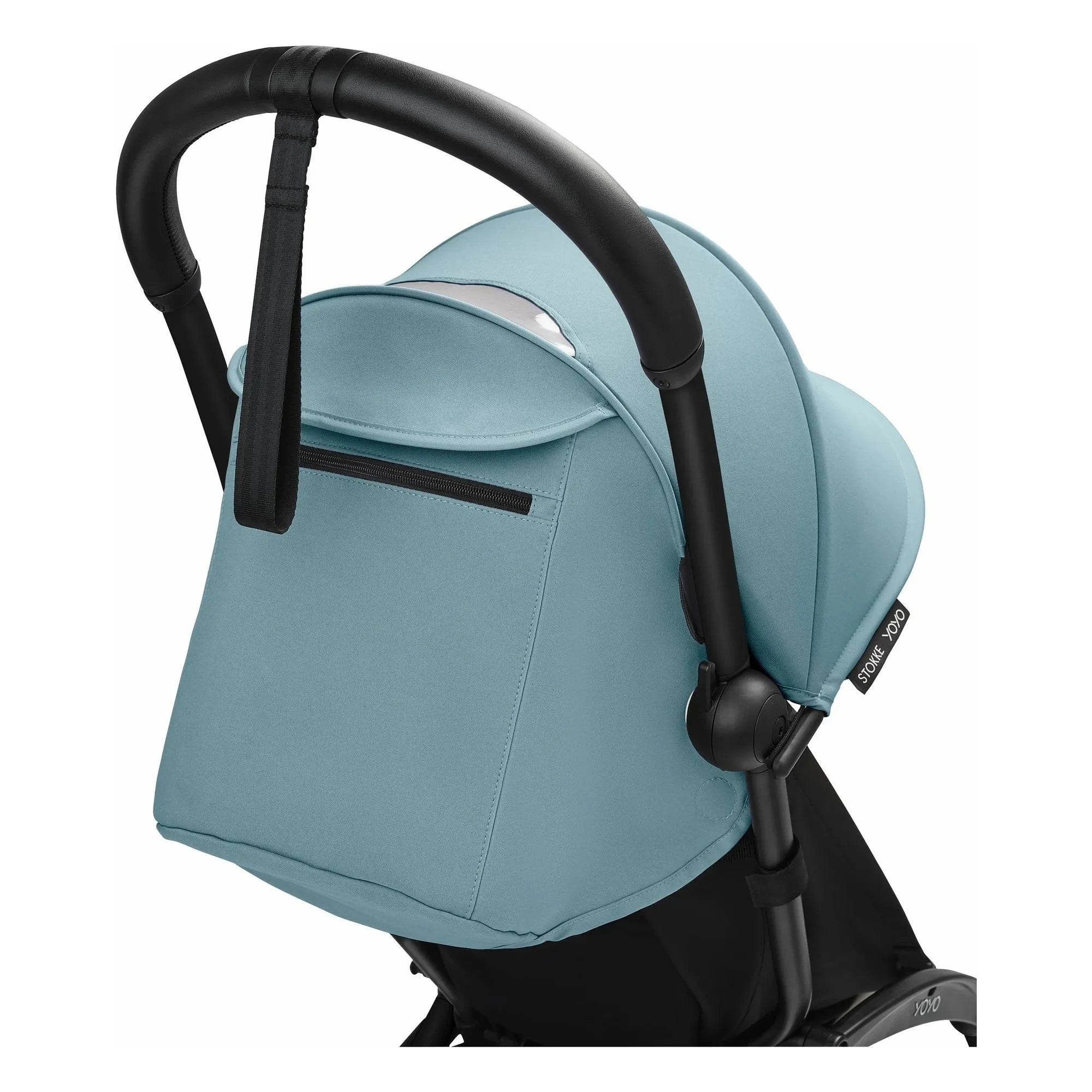 Stokke® - YOYO³ 6+ Bebek Arabası Siyah çerçeve | Aqua