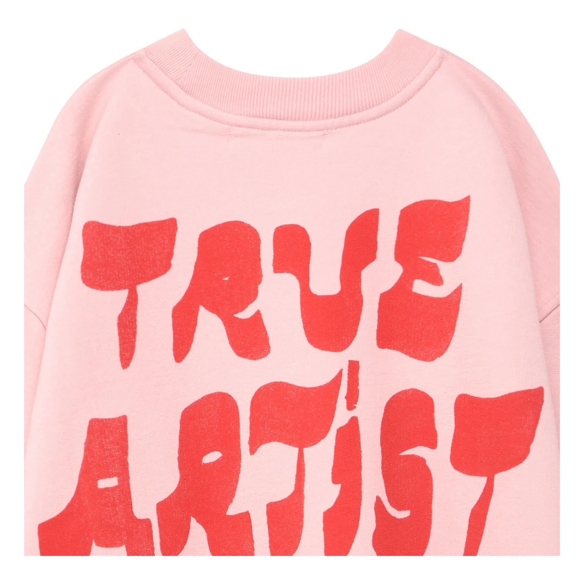 True Artist - Sweat N°11 True Artist Organik pamuk | Soluk Pembe