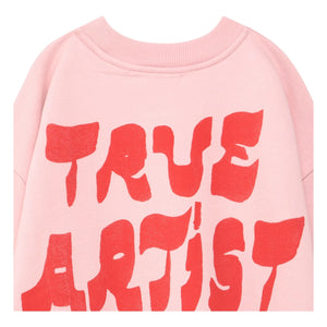 True Artist - Sweat N°11 True Artist Organik pamuk | Soluk Pembe
