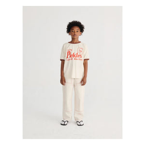 Bobo Choses - The Dog Pickles Organik pamuklu T-shirt | Beyaz