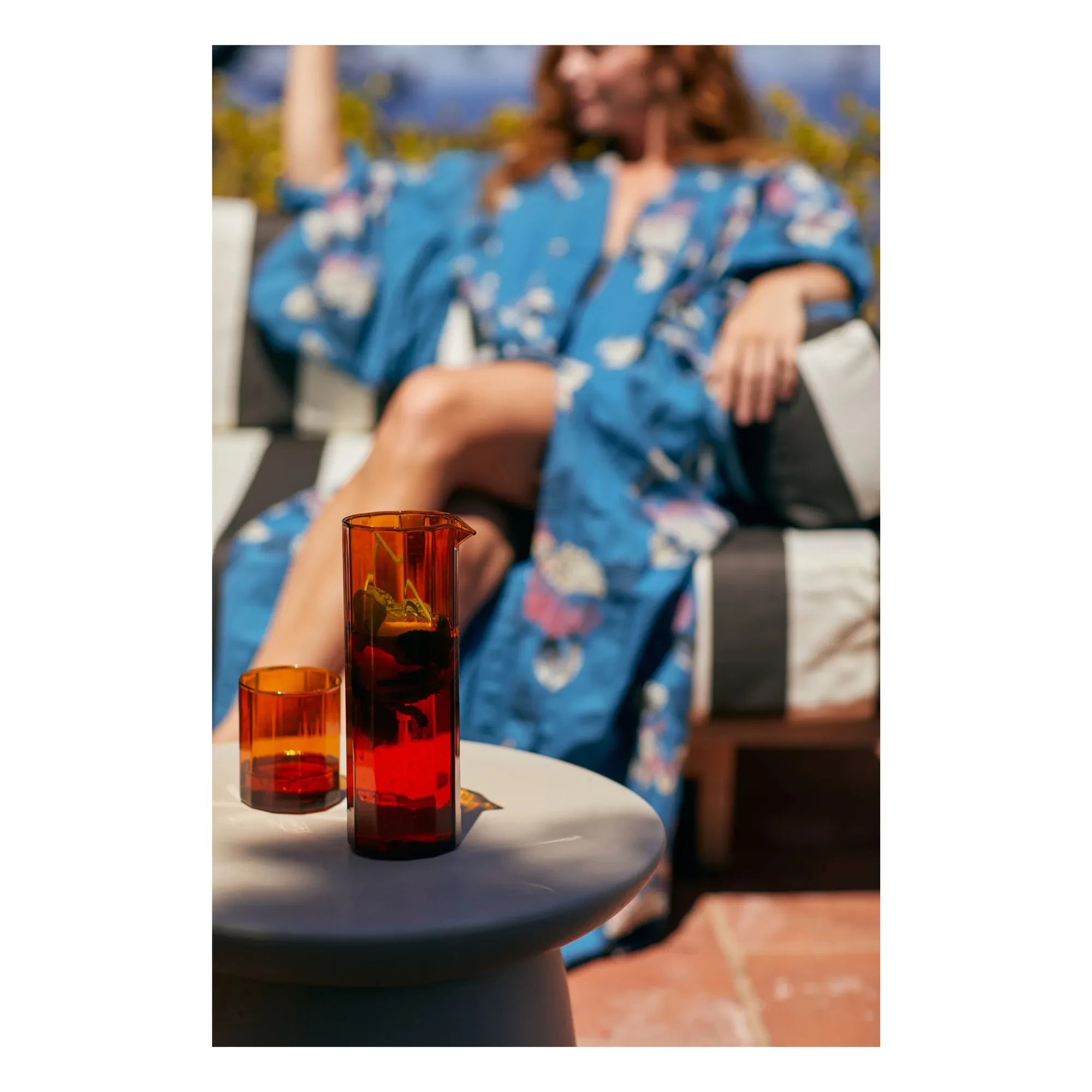HKliving - Sunlit dekanter | Amber
