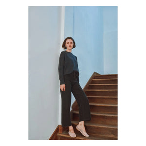 Poudre Organic - Bergenie Denim pantolon | Siyah