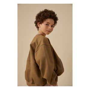 Gray Label - Organik pamuk bomber ceket | Haki kahverengi