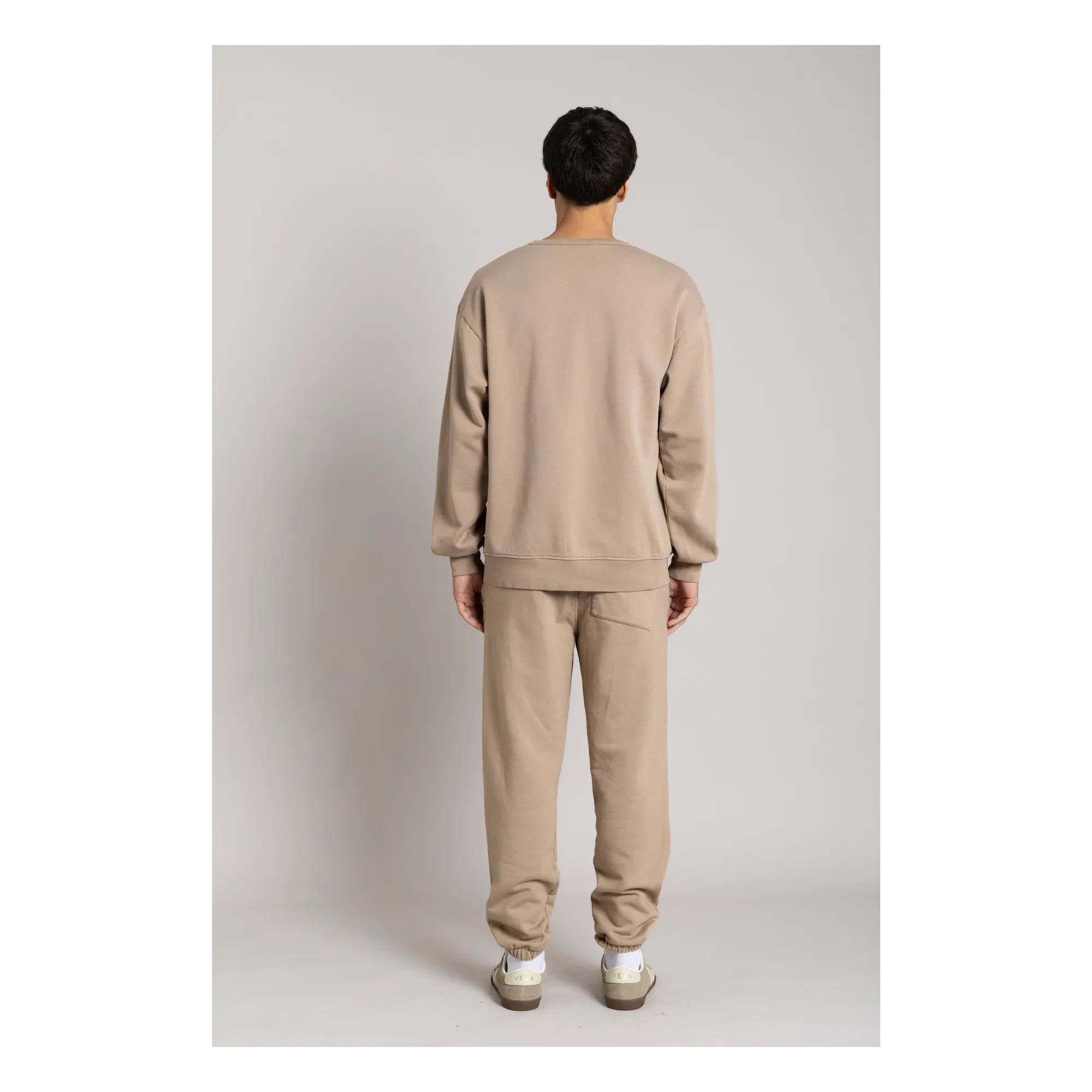 Smallable Man - Jogger Shuffle Organik Pamuk | Koyu kahverengi