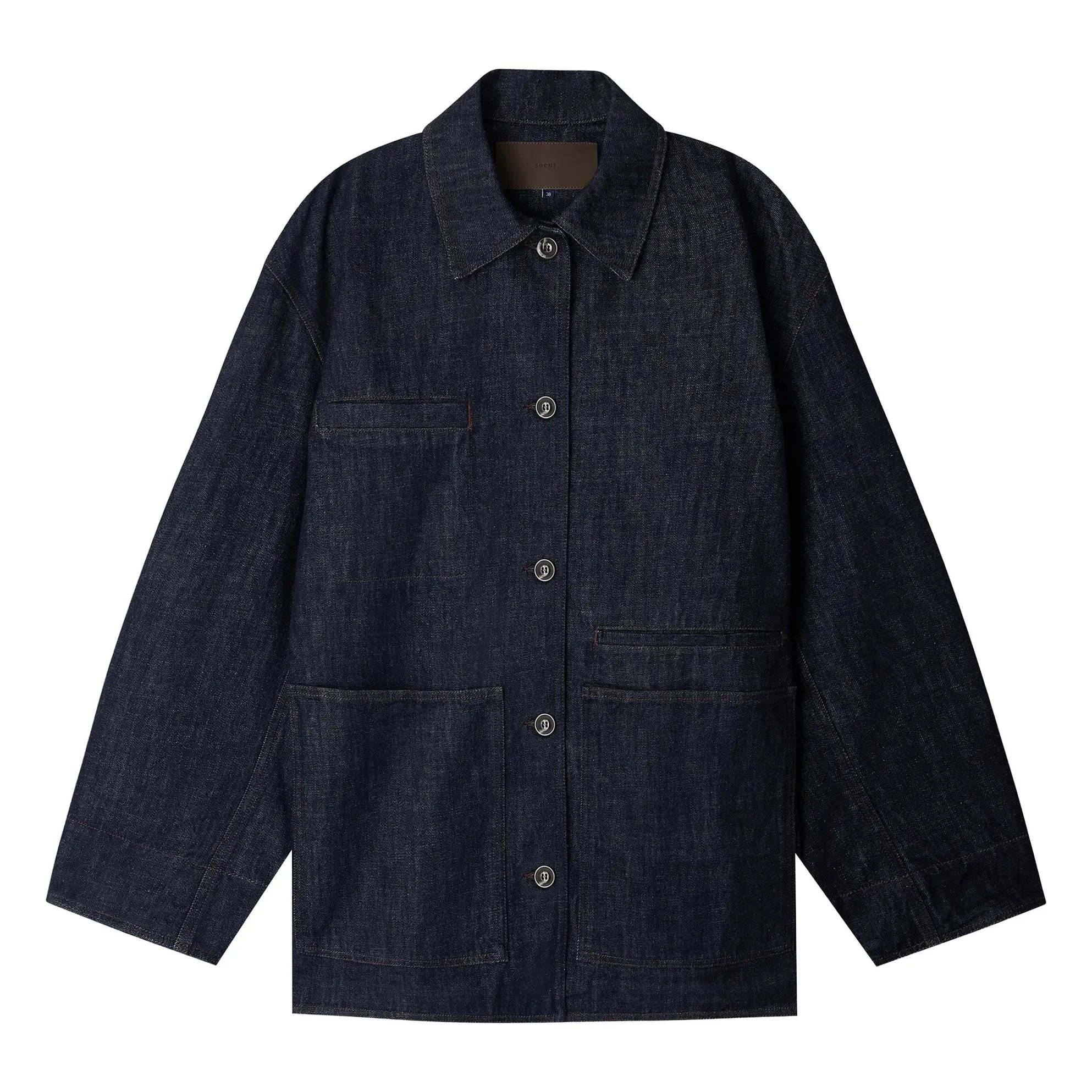 Soeur - Domingo Denim Organik Pamuk Ceket | Denim brut