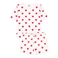Petit Bateau - Kalpli Pijama Şortu - Kadın koleksiyonu | Beyaz