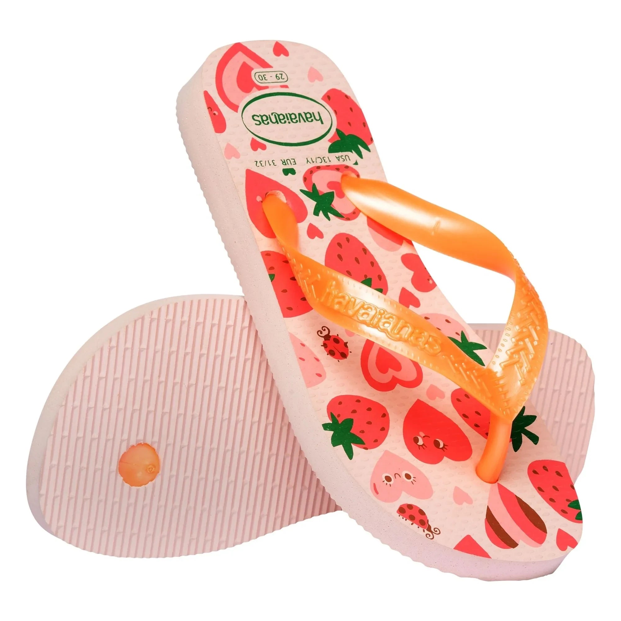 Havaianas - Flores parmak arası terlik | Pembe