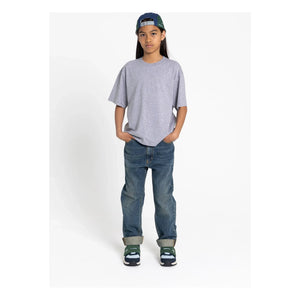 Smallable Kid - Nils Organik pamuklu T-shirt | Gri melanj