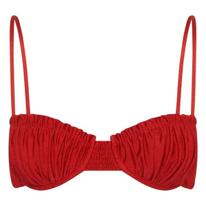 Faithfull the Brand - Esterel Bikini Üstü | Kırmızı