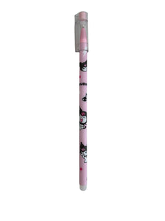 Dinossi Kuromi - Siyah 0.5 İnce Uçlu Tükenmez Kalem - Pembe
