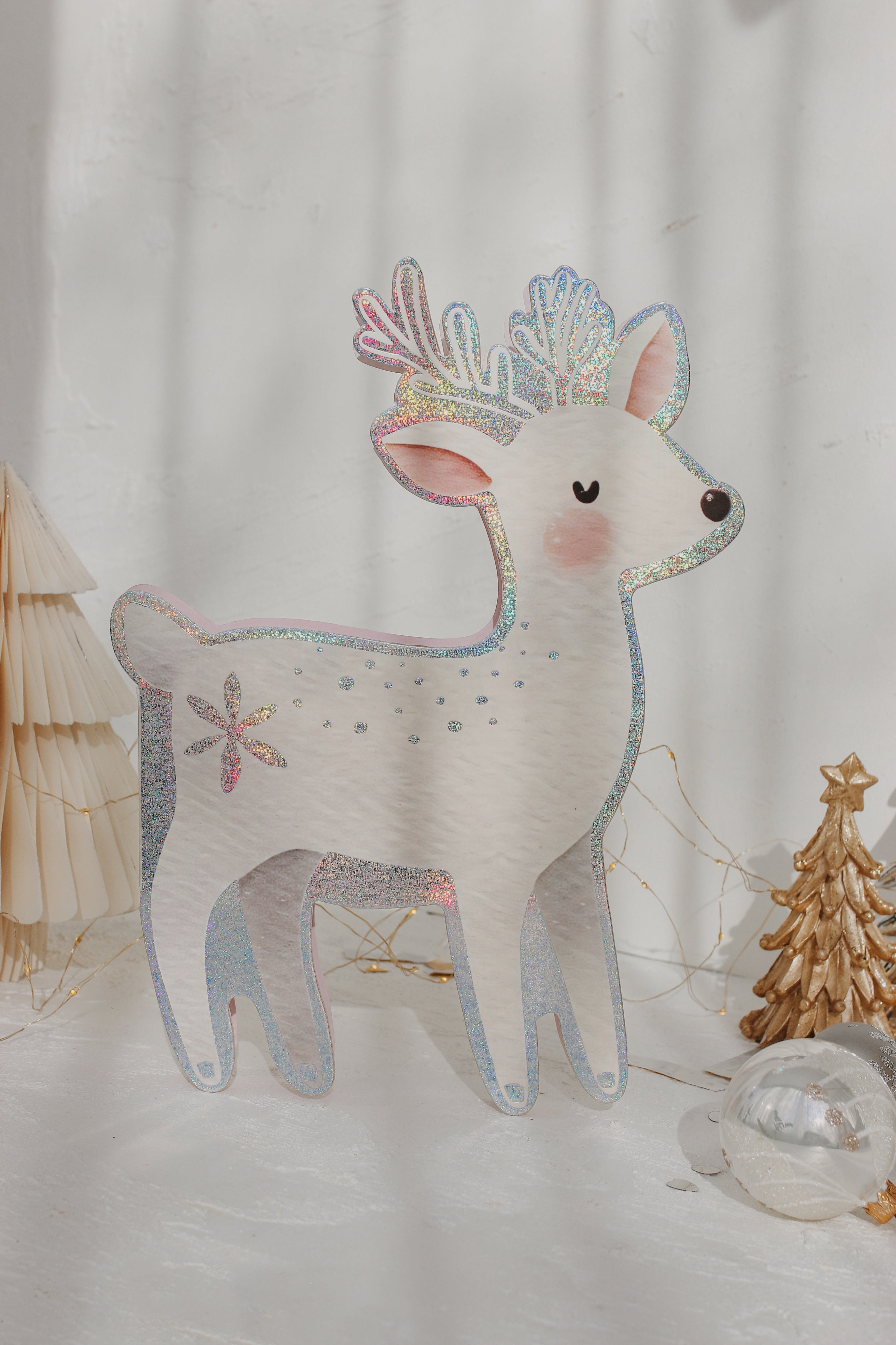 Dinossi - Noel Geyiği Kutulu Yılbaşı Belçika Çikolatası