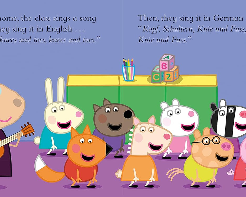 دينوسي - بيبا بيغ لوتي لاما تبدأ مجموعة اللعب كتاب قصة باللغة الإنجليزية