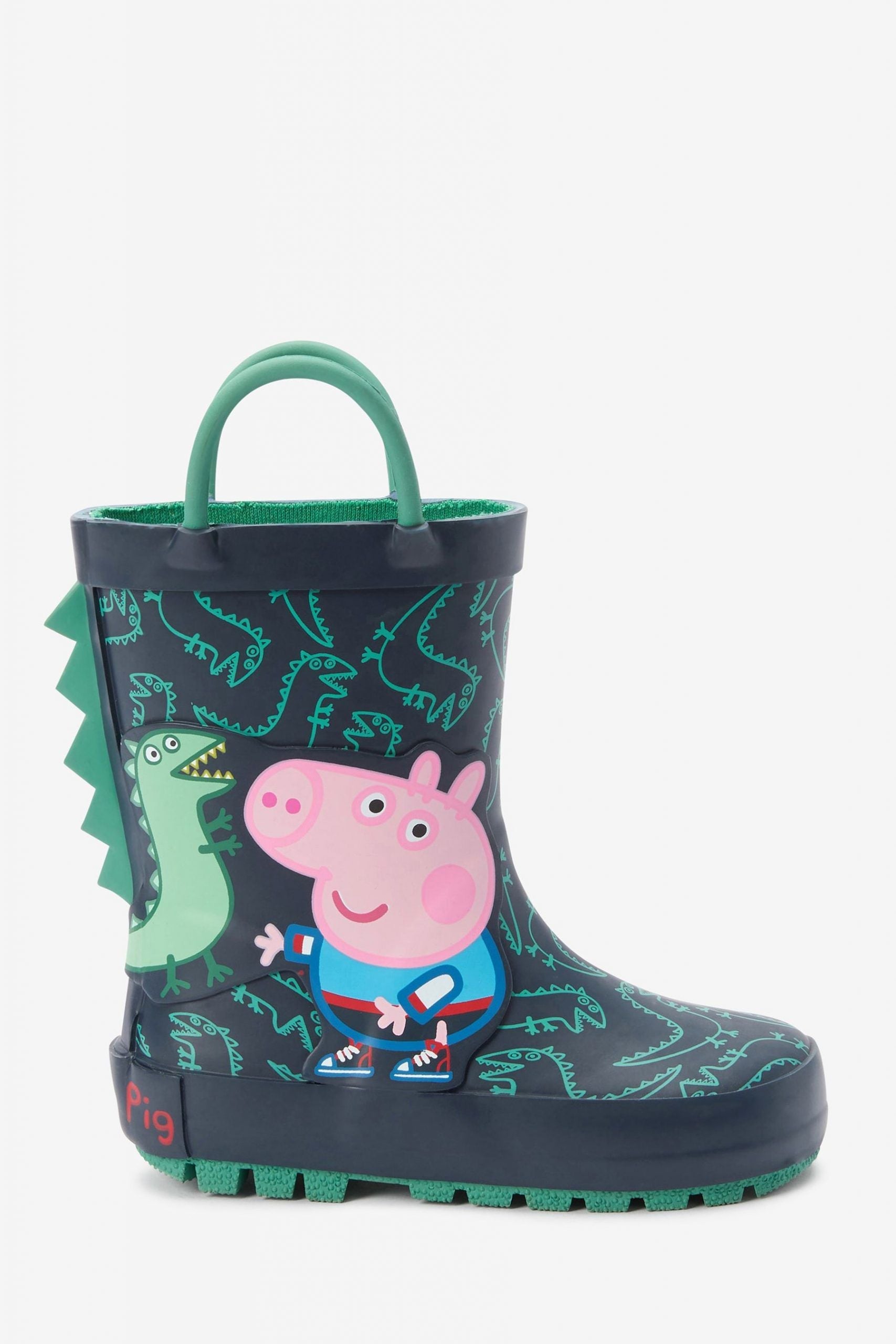 Dinossi - Peppa Pig Yumuşak Tabanlı Hafif Yağmur Çizmesi - 28