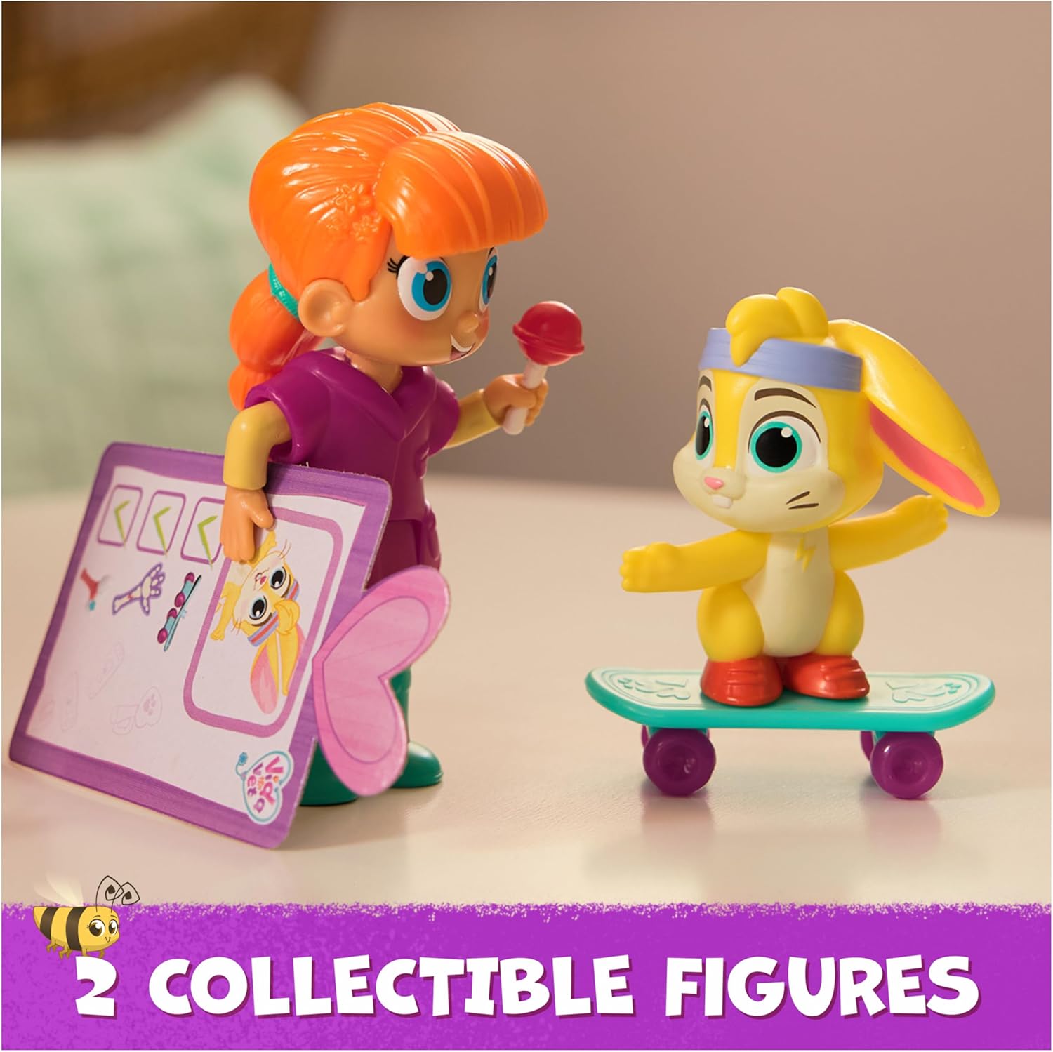 دينوسي - فيدا الطبيب البيطري، فيدا وزيج زاج من شخصيات الحركة زيج زاج