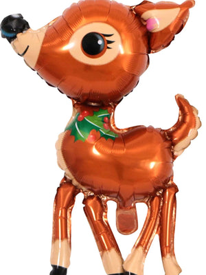 Dinossi - Yılbaşı Ren Geyiği 43CM Dekoratif Balonu