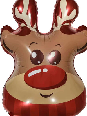 Dinossi - Yılbaşı Ren Geyiği 48CM Dekoratif Balonu