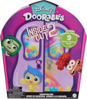 Disney - Disney Doorables Inside Out 2: مجموعة ألعاب من 9 شخصيات