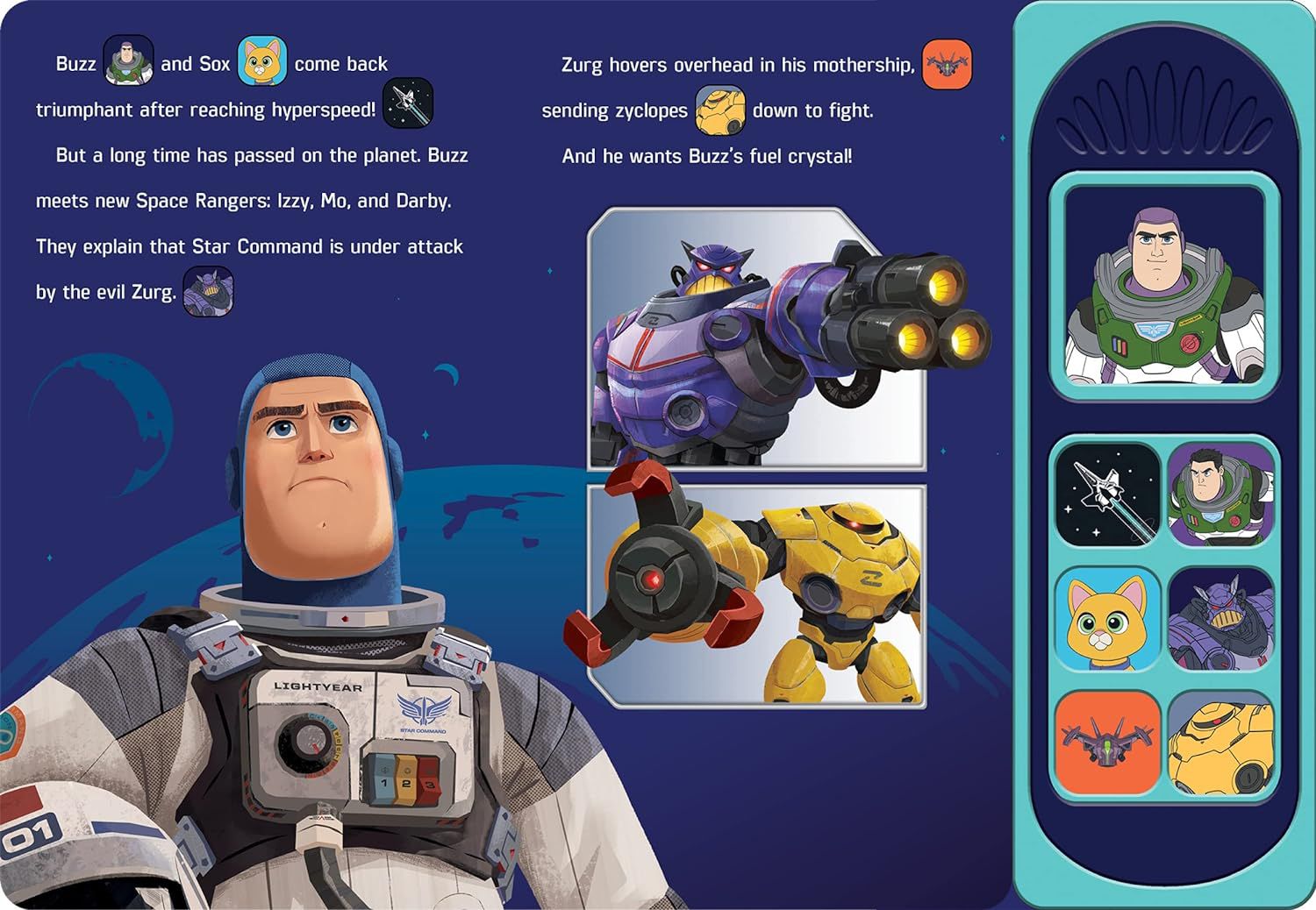 Disney Pixar Buzz Işıkyılı - İngilizce Sonsuzluğa ve Ötesine İnteraktif Sesli Kitap