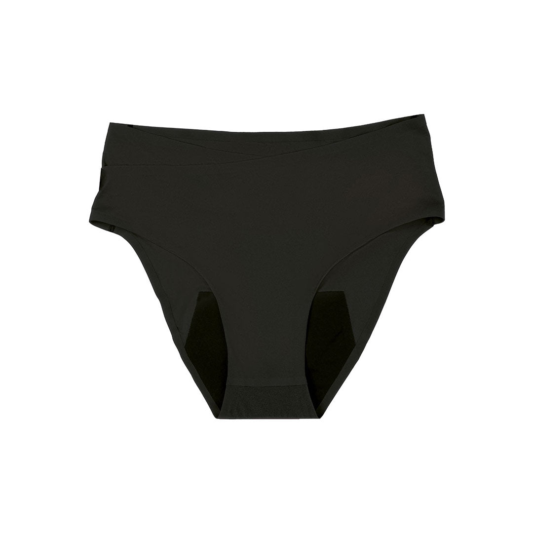 Doomoo Flowly Postpartum Recovery 2 in 1 Underwear - Black-Maternity Underwear-Black-3XL/4XL/5XL | Natural Baby Shower