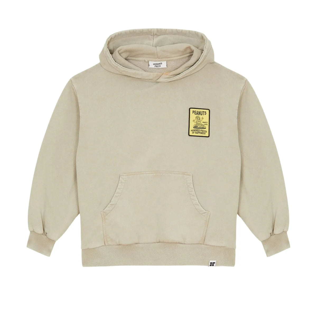 Hundred Pieces - Pat Peanuts Organik Pamuk Sweatshirt | Bej