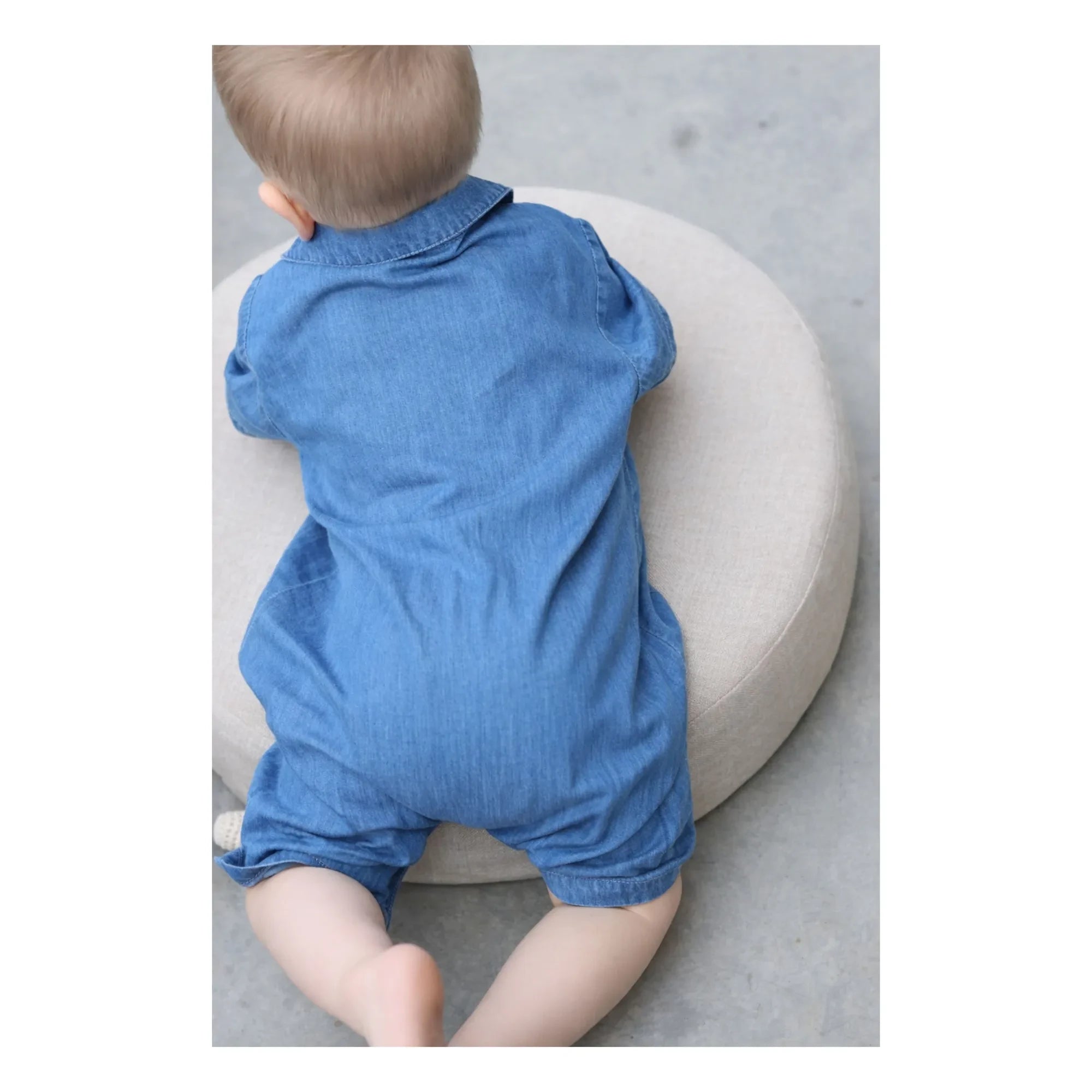 Lililotte - Charly tulum Tencel Organik Pamuk | Denim mavi