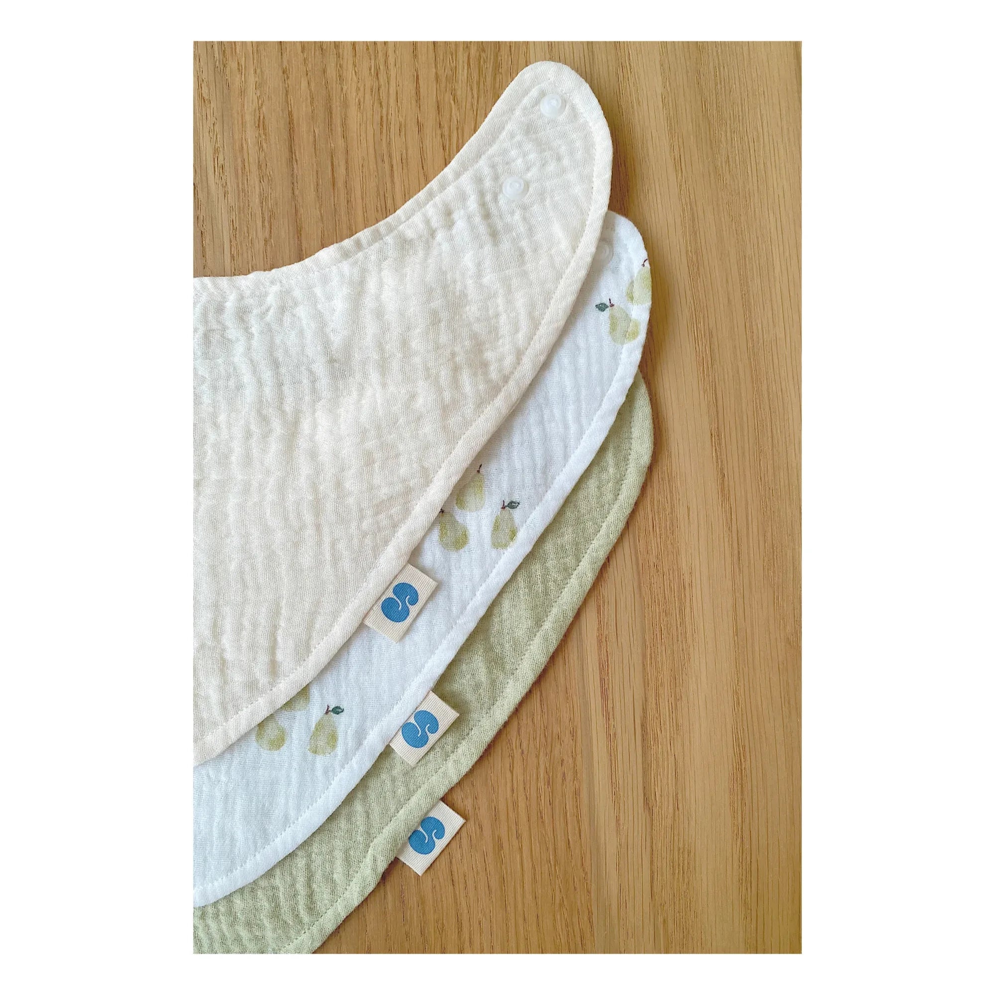 Soft Spot - Organik pamuktan bahçe bandana önlükler - 3'lü set | Garden