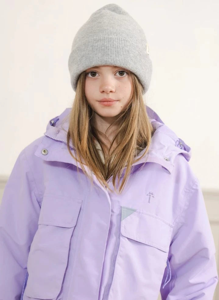 تويست - سترة واقية من الماء مع بطانة من ألياف معاد تدويرها | لافندر