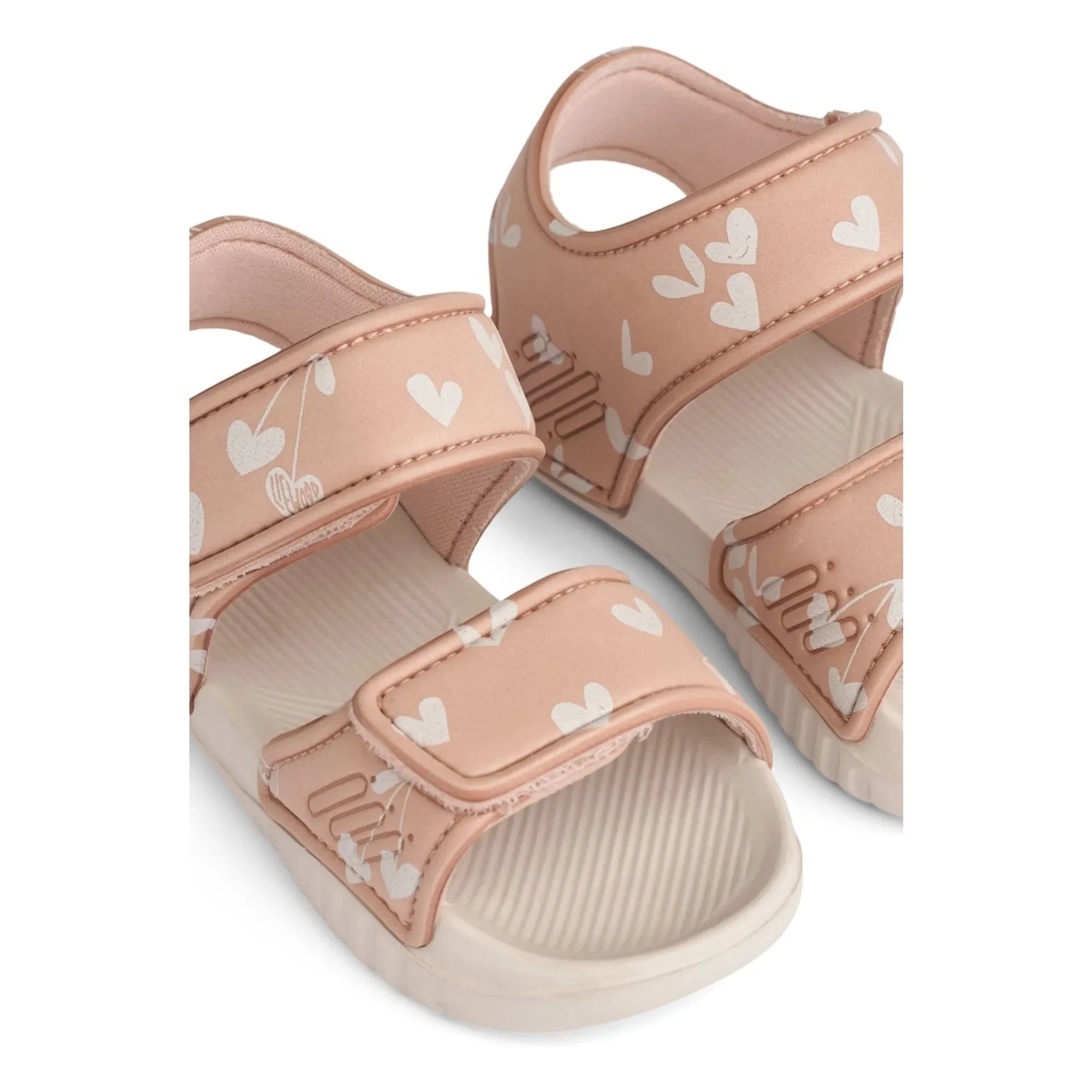 Liewood - Blumer Cœurs Sandaletler | Pembe