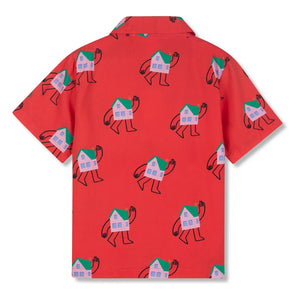 Wynken - Shirt Houses | Kırmızı