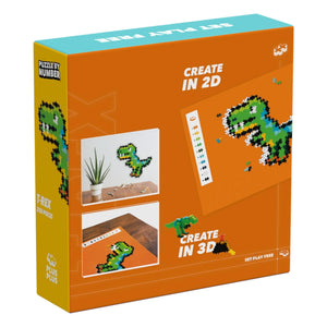Plus-Plus - T-Rex yapbozu - 250 parça
