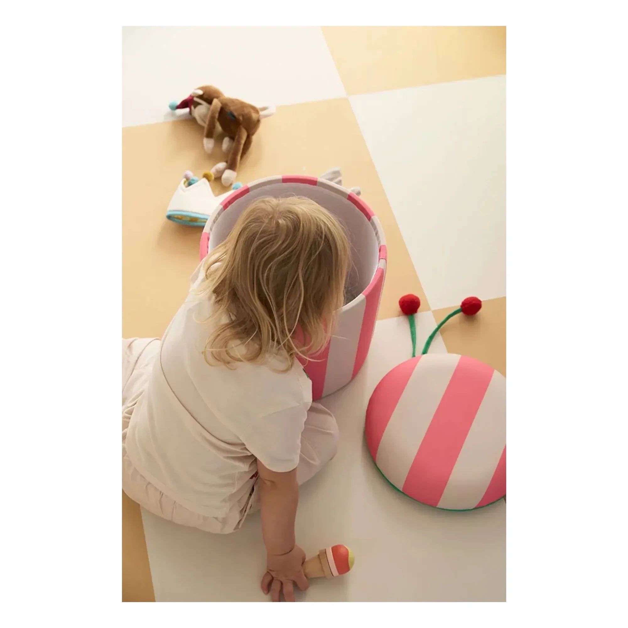 Kid's Concept - Sirk saklama pufu | Pembe
